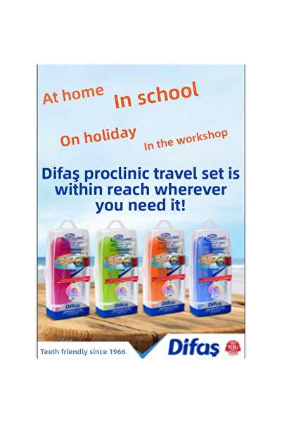 Difaş Proclinic Travel Set - with Storage Box, 8690927512186
