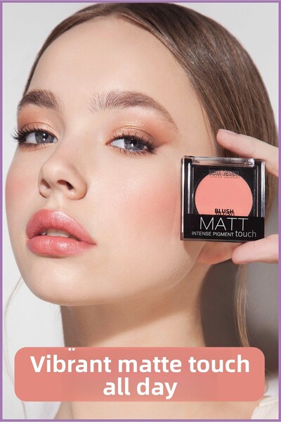 Belor Design Matt Touch Blush Tone:203 Spicy Latte