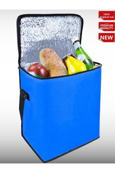 OverPazar Gmb 25 Liter Thermal Bag Cold Keeper Thermal Bag Beach Bag Camping ...