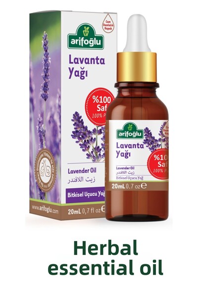 Arifoğlu زيت اللافندر 20 مل زيت اللافندر النقي والطبيعي 100%