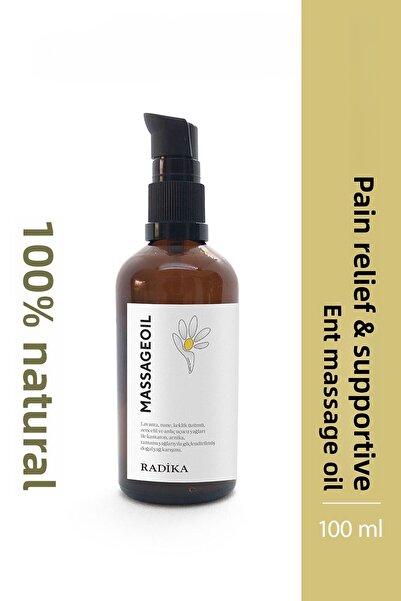 Radika Aromaterapi زيت تدليك بتركيبة مسحوقة من البروفيسور إمين نور للألم - ال...