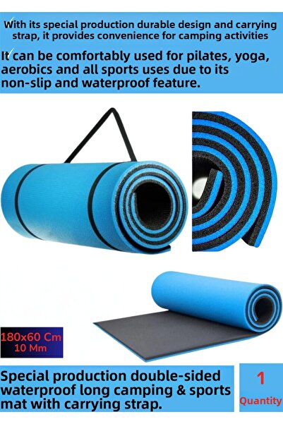 Wintoup Водоустойчива двустранна палатка за къмпинг, постелка за спане от сер...