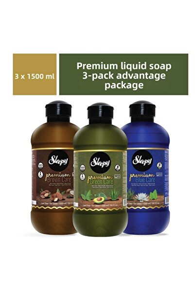 Sleepy صابون سائل من سلسلة بريميوم 3x1500 مل