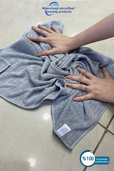 Micro Clean قماش ميسكلين (3 قطع) الأكثر راحة للضغط على الأرض مقاس كبير 50*70 سم