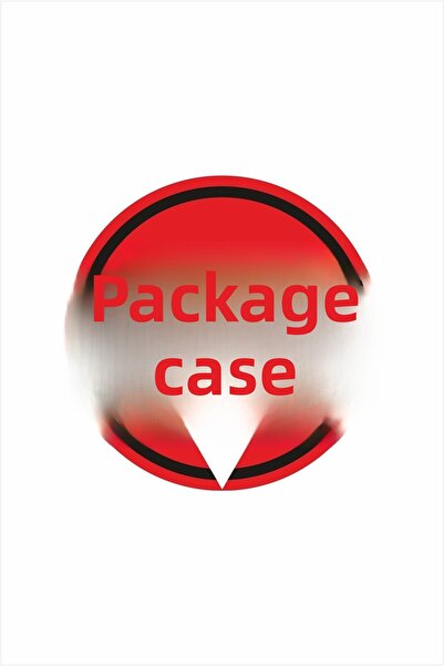 cicigünler Package Case Written Red Background Sheet