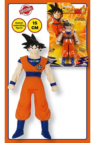 TOYFEST مجسم Dragon Ball Monster Flex المطاطي الناعم - 15 سم جوكو