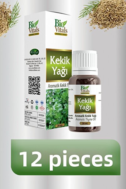 Bio Vitals زيت الزعتر 20 مل - علبة 12 قطعة