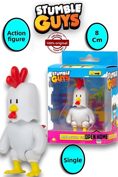 TOYFEST مجسم دجاج ستامبل جايز 8 سم - قطعة واحدة