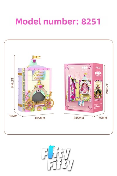 Vagonlife Jaki Maker Picture Frame -Jk8251-(491 Pieces) Toy Building Set