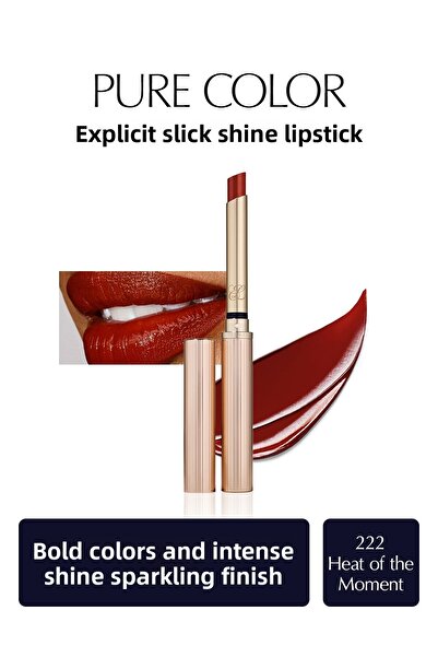 Estee Lauder أحمر شفاه لامع - أحمر شفاه Pure Color Explicit Slick Shine - الل...