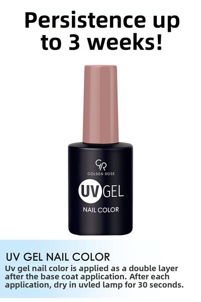 Golden Rose لون أظافر Uvgel - طلاء أظافر دائم 121
