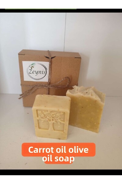 zeynis Natural Soap Set Special for Dry Skin (4 Types), Coffee, Apricot Oil, Carrot Oil, Goat Milk