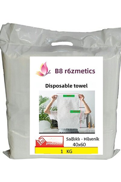 BB KOZMETİK منشفة للاستعمال مرة واحدة (40×60) 1 كجم