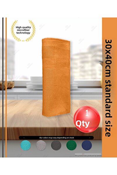 Chicvente قطعة واحدة من قماش التنظيف السحري بحجم قياسي 30 × 40 سم، قماش زجاجي مزخرف، قماش تنظيف متعدد الأغراض