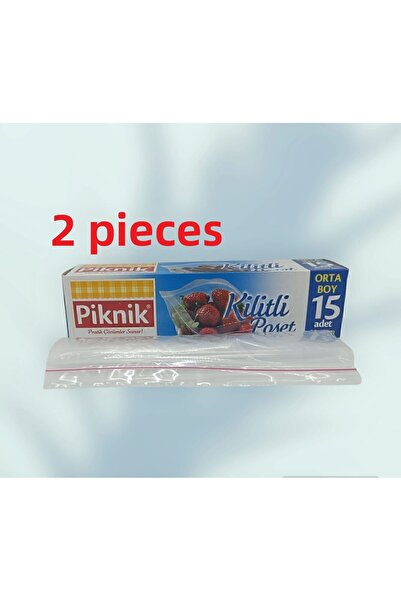 tibet عبوة متوسطة الحجم مكونة من 15 قطعة لتعبئة طعام النزهة - أكياس زيبلوك، ق...