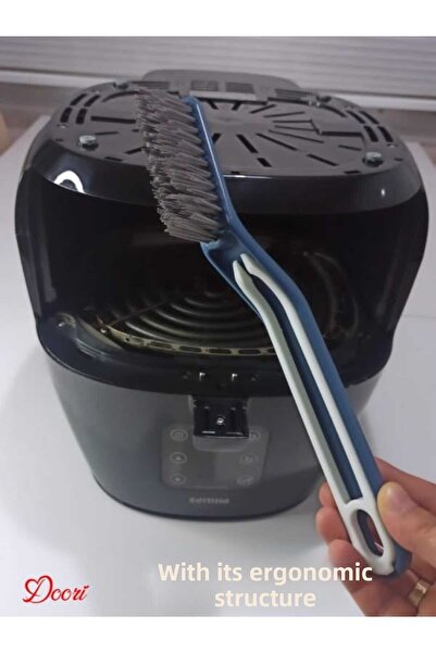 Doori فرشاة تنظيف Airfryer، فرشاة تنظيف متعددة الأغراض مع ملقط، فرشاة تنظيف ل...