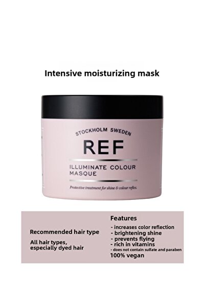 REF STOCKHOLM , Illuminate Colour, Vegan, Hair Treatment Cream Mask, For Strengthening, 250 ml