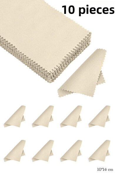 Beyisa Seria de truse de îngrijire 10 bucăți Bijuterii din aur, argint, curăț...