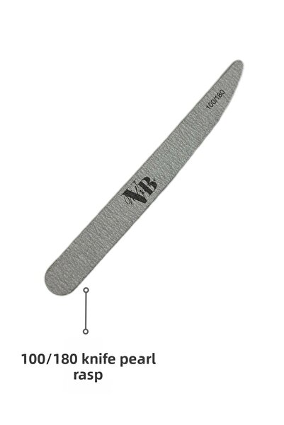 VIOLA BEAUTY 50 قطعة من مبرد الأظافر الاحترافي BIÇAK RASP 100x180