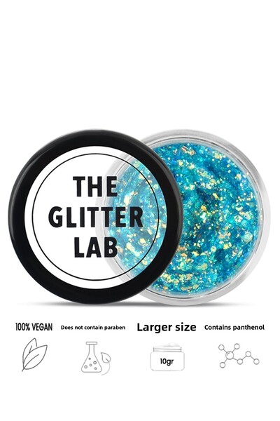 The Glitter Lab Gel Form Shiny Glitter - Mermaid