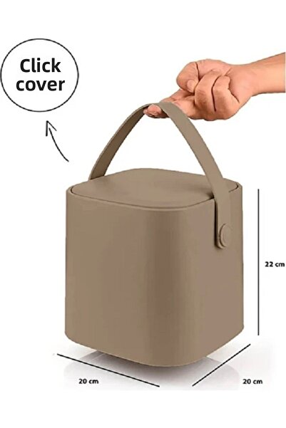 Yalçınkaya سلة المهملات السحرية لاتيه 4 لتر