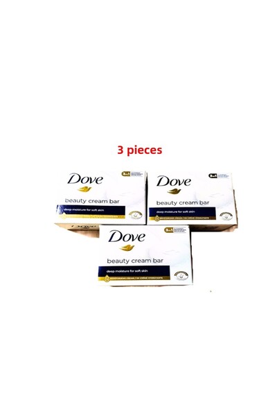 Dove Beauty Cream Bar Katı Güzellik Sabunu Original 90 g X 3 Adet