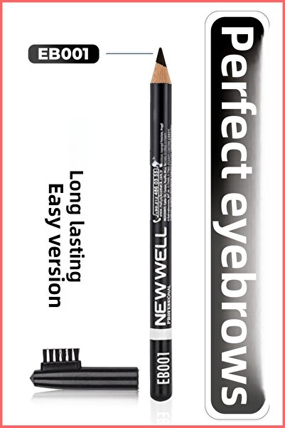 New Well Creion de sprâncene negru EB0018680923304762