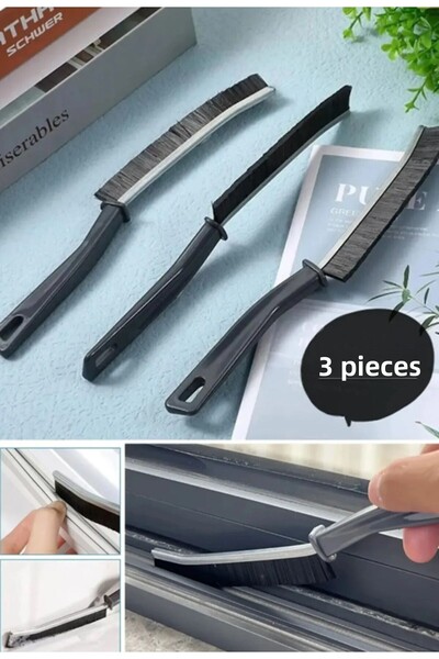 VANCL Super Double Set + Cleaning Set - 3 Pieces of Intermediate Brush and Anti-Scratch Wire Dishcloth