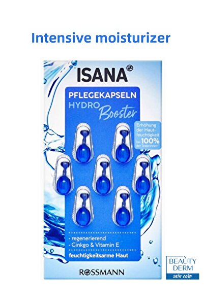 ISANA 7 عبوات من مصل البشرة Hydro Booster - مرطب قوي