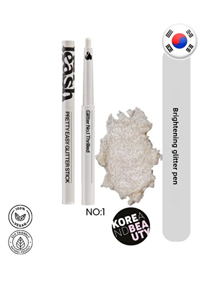 UNLEASHIA Pretty Easy Glitter Stick No:1 Thrilled |   Vegan and Waterproof Sh...
