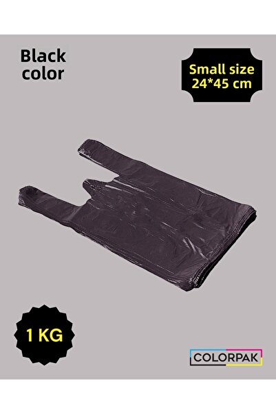 COLORPAK حقيبة رياضية (24*45 سم) سوداء (1 كجم)