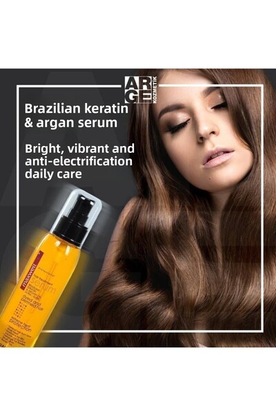 Maxwell 120 Ml Keratin and Argan Hair Care Serum