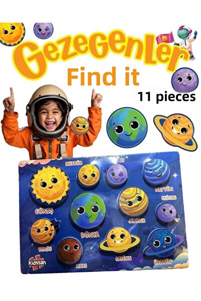 Tıfıl Toys لغز الكواكب التعليمية بولتاك