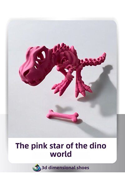 ZTE 3D BASKI 🦖   لعبة ديناصور تي ريكس متحركة بطباعة ثلاثية الأبعاد |   تمثال...