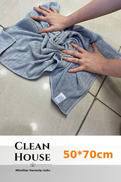 CLEAN HOUSE (1 bucată) Cea mai confortabilă cârpă de podea de dimensiuni mari...