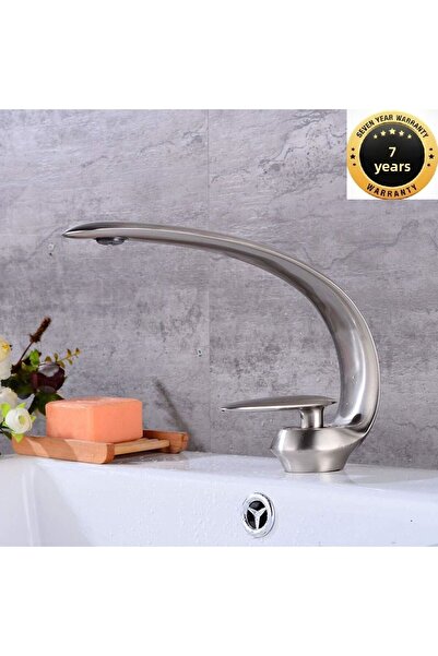 OEM نمط جديد من صنبور حوض النيكل الكروم غير اللامع - مستورد