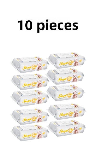 Sleepy مناديل مبللة حساسة 10x90 10 عبوات 900 ورقة