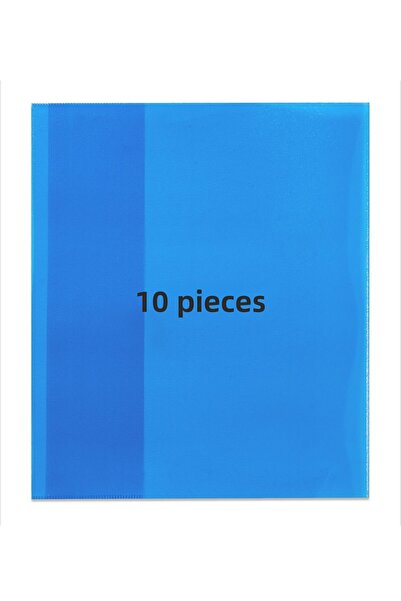 Noki حافظة دفتر ملاحظات جاهزة للاستخدام مقاس A4 شفافة 10 قطع