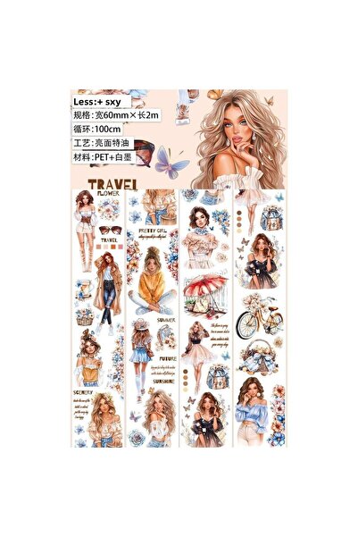 İthal G10-2m bandă PET pentru fetiță brună