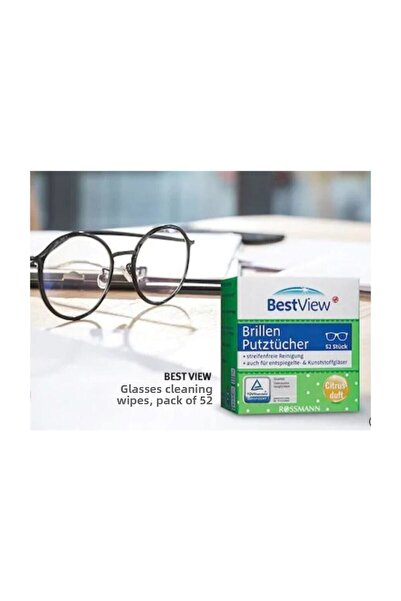 Best Μαντηλάκια καθαρισμού γυαλιών και γυάλινων οθονών View 6 κουτιά * 52 τεμάχια