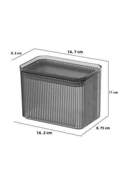 Pufwin Home Milano 6 Pieces Cream Serum Makeup Organizer - Συρτάρι ντουλαπιού και βαμβακερή οργάνωση