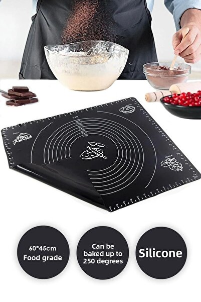 Vi Caro Largest Size First Quality Silicone Dough Rolling Mat in 45*65 Sizes