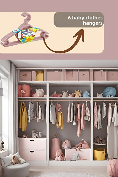 PONÇİK BEBEK 6 bucăți pentru rochie pentru bebeluși și copii cu curea roz - o...