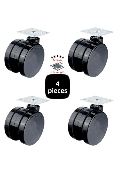 BlackBird Home رف طاولة القهوة لخزانة المكتب باللون الأسود مقاس 65 بوصة - عجل...