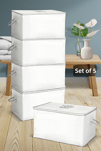 Meleni Home Set de 5 saci de depozitare pentru pilota de dimensiuni mega - sa...