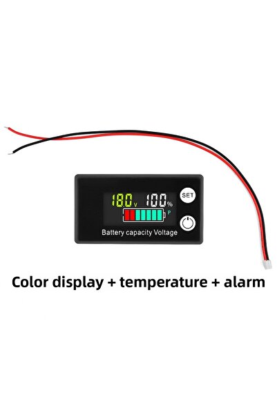 Choice مؤشر سعة البطارية 6133A، صنع في الصين، يعمل بتيار مستمر من 8 إلى 100 ف...