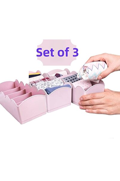 Hane216 مشبك مجوهرات للجوارب، منظم درج داخلي، حجرة بلاستيكية متعددة الأقسام، ...