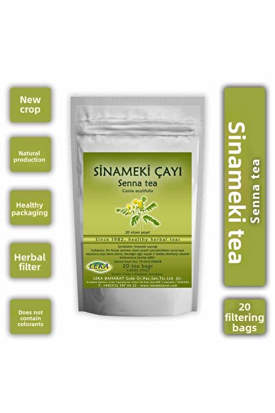 leka baharat شاي كاسيا 20 كيس تصفية