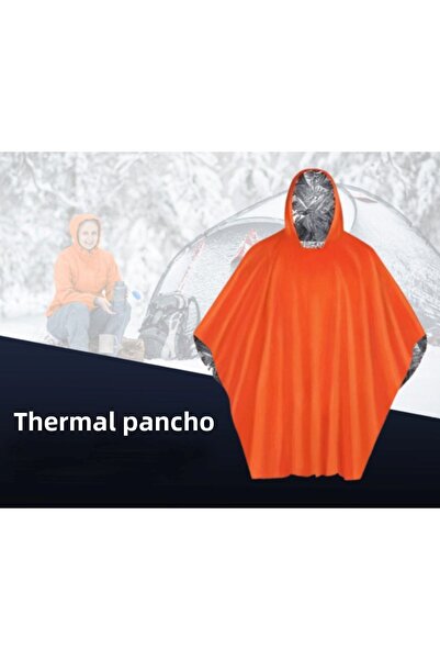 blisspremium معطف طوارئ للزلازل الحرارية وسترة المطر