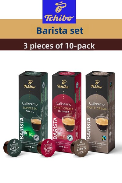 Tchibo 3-Piece Barista Capsule Coffee Set